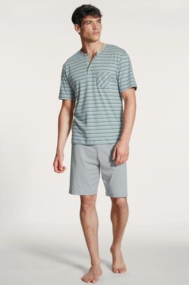 Pyjama court pour homme Calida 41792 Quarry Grey S