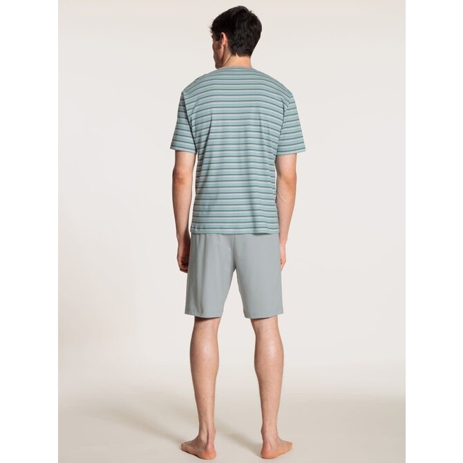Calida Herenpyjama  kort 41792 Quarry Grey S