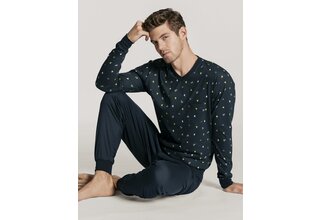 Calida Herenpyjama   40763 Dark Sapphire XXL