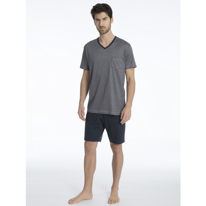 Pyjama court pour homme Calida 48365 Onyx S Pyjama court pour homme Calida 48365 Onyx S