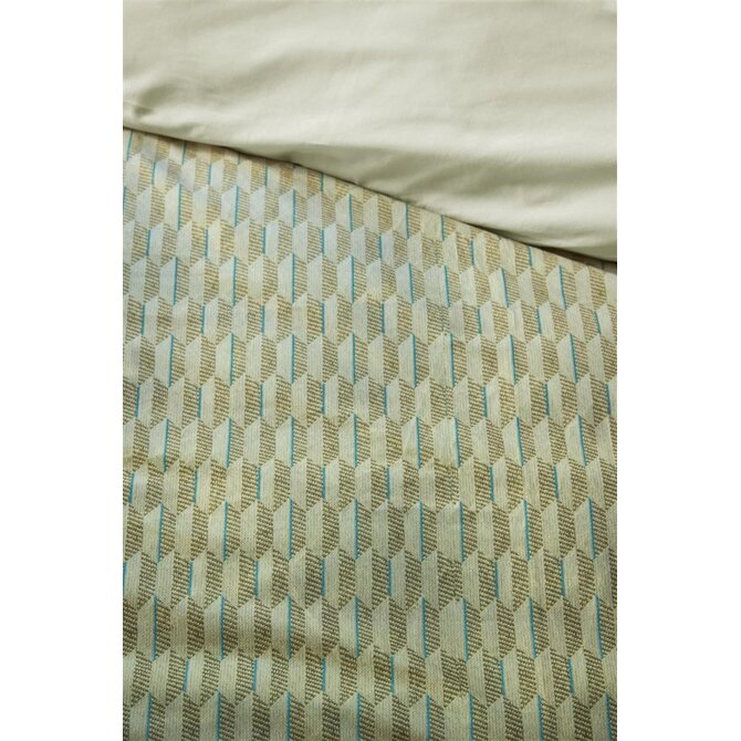 Beddinghouse Housse de Couette Nora Verte 140x200/220 Beddinghouse Housse de Couette Nora Verte 140x200/220