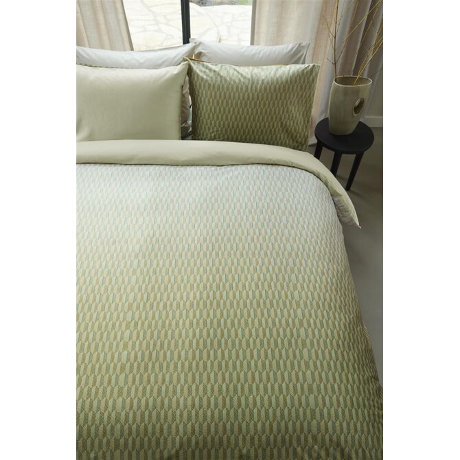 Beddinghouse Housse de Couette Nora Verte 140x200/220 Beddinghouse Housse de Couette Nora Verte 140x200/220