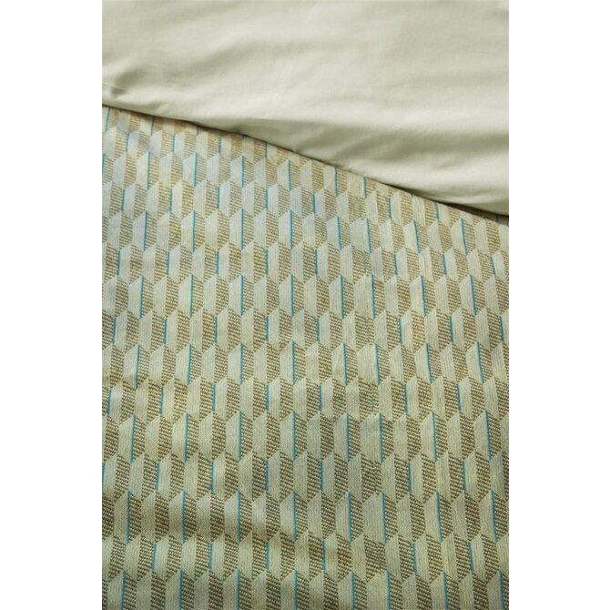 Beddinghouse Housse de Couette Nora Verte 200x200/220