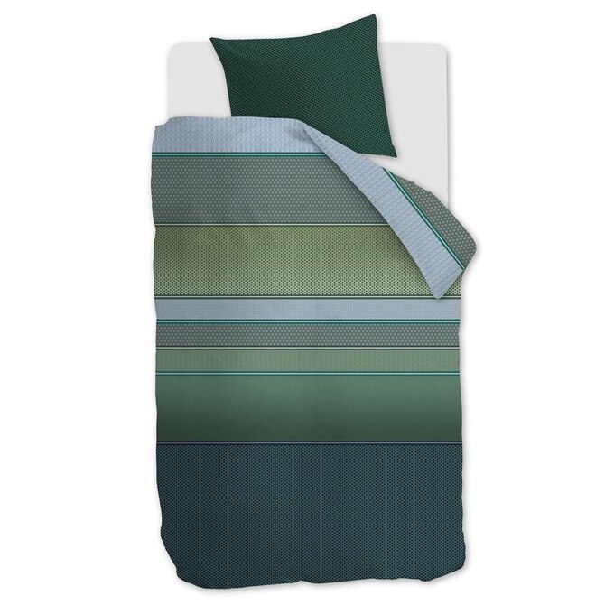 Beddinghouse Dekbedovertrek Romeo Blue Green 240x200/220