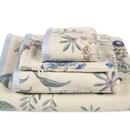 Pip Studio Pip Studio Secret Garden washandje WitBlauw 16x22 cm