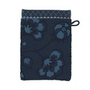 Pip Studio Pip Studio Jasmin Jacquard gant de toilette Bleu Foncé 16x22 cm