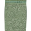 Pip Studio Pip Studio Jasmin Jacquard serviette invité Vert 30x50 cm