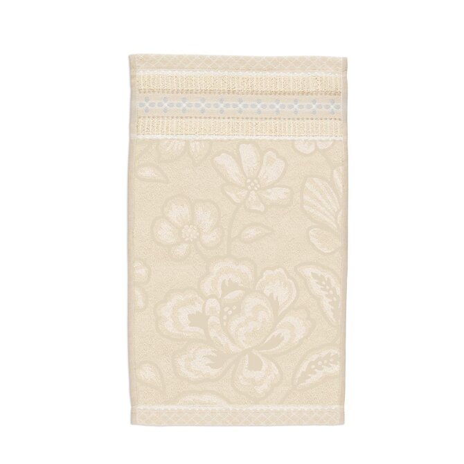 Pip Studio Jasmin Jacquard gastendoekje Zand 30x50 cm