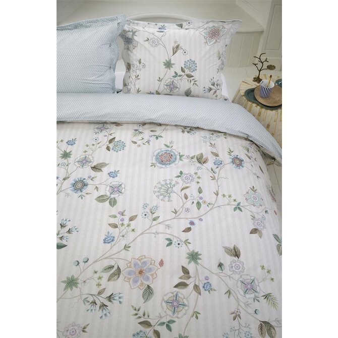 Pip Studio Housse de couette Flores Bailando Blanc cassé 200x200/220