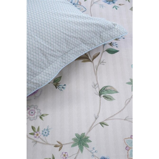 Pip Studio Dekbedovertrek Flores Bailando Gebroken wit 200x200/220