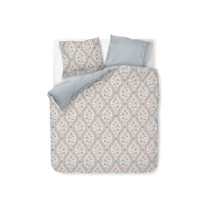 Pip Studio Housse de Couette Ornamento Ramo Blanc 140x200/220