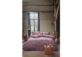Pip Studio Dekbedovertrek Flores Bailando Paars 240x200/220