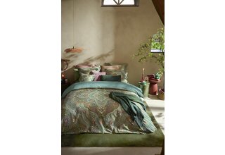 Pip Studio Dekbedovertrek Alfombra Groen 200x200/220