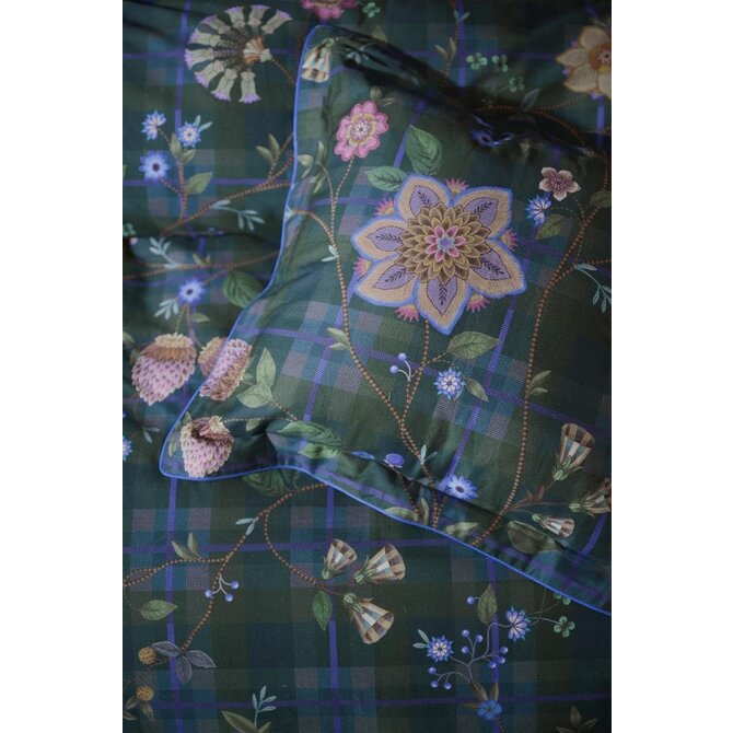 Pip Studio Dekbedovertrek Flores Felices Donkerblauw 240x200/220 Pip Studio Dekbedovertrek Flores Felices Donkerblauw 240x200/220