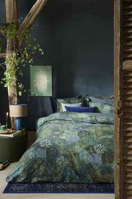 Housse de couette Pip Studio Jardin de Noche Bleu Foncé 140x200/220