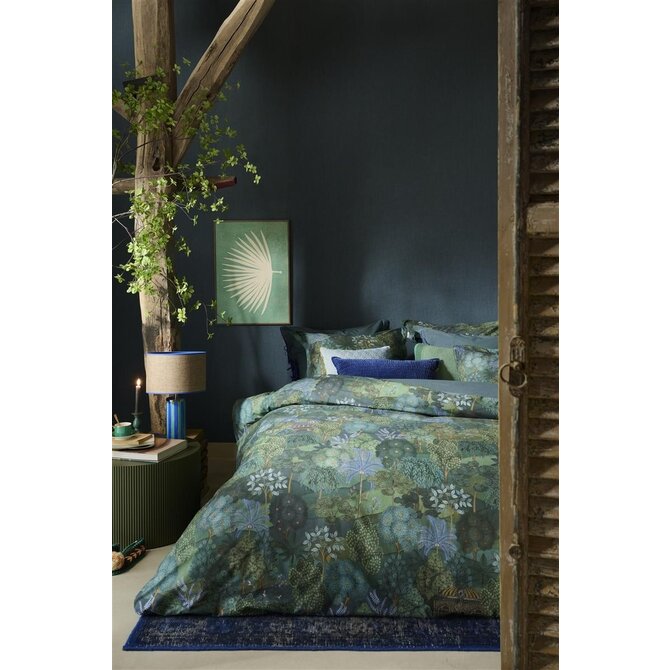 Pip Studio Dekbedovertrek Jardin de Noche Donkerblauw 140x200/220