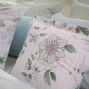 Pip Studio Coussin carré Pip Studio Flores Bailando Blanc cassé 45x45 cm