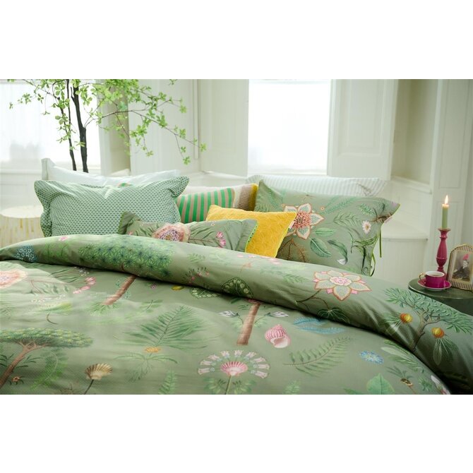 Pip Studio Housse de couette Bamboleo Vert 240x200/220 Pip Studio Housse de couette Bamboleo Vert 240x200/220