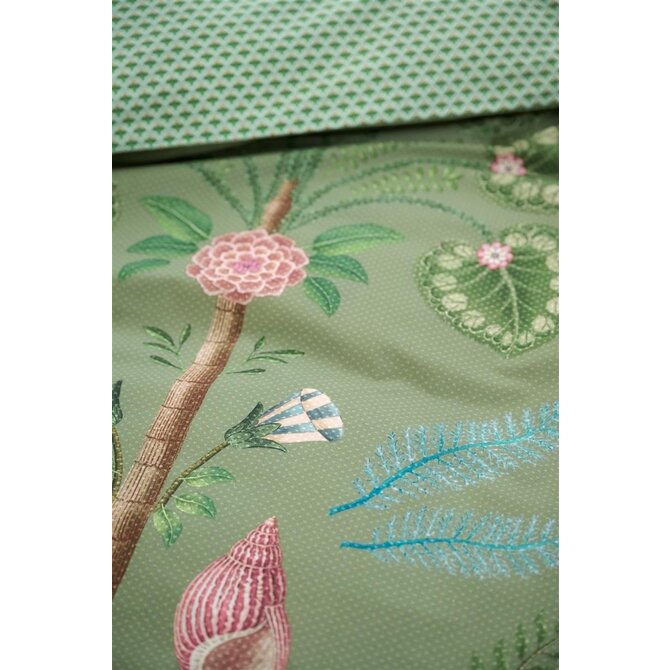 Pip Studio Housse de couette Bamboleo Vert 240x200/220 Pip Studio Housse de couette Bamboleo Vert 240x200/220