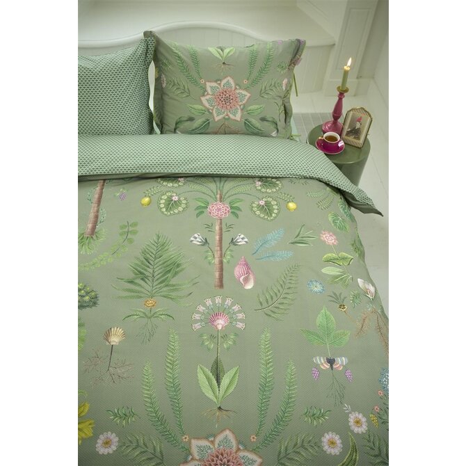 Pip Studio Housse de couette Bamboleo Vert 240x200/220 Pip Studio Housse de couette Bamboleo Vert 240x200/220