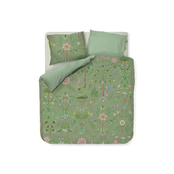 Pip Studio Housse de couette Bamboleo Vert 240x200/220 Pip Studio Housse de couette Bamboleo Vert 240x200/220