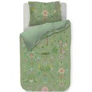 Pip Studio Pip Studio Dekbedovertrek Bamboleo Groen 240x200/220