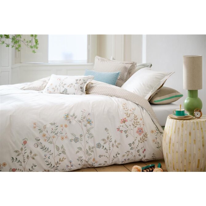 Pip Studio Housse de couette Campo de Flores Blanc cassé 140x200/220