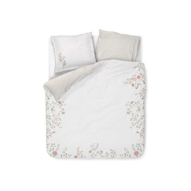Pip Studio Housse de couette Campo de Flores Blanc cassé 140x200/220