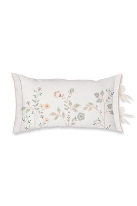 Coussin décoratif Pip Studio Campo de flores Blanc cassé 35x60 cm