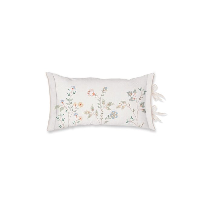 Pip Studio Campo de flores sierkussen Gebroken wit 35x60 cm