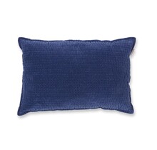 Coussin décoratif Velvet Sky de Pip Studio Bleu Foncé 40x60 cm