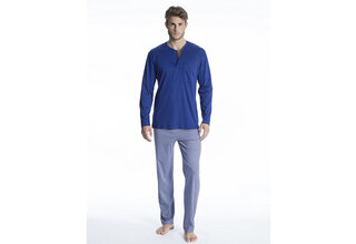 Calida Herenpyjama  lang 49861 Blauw S