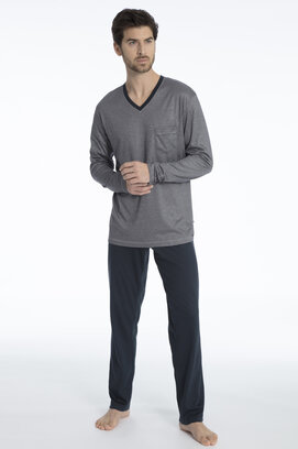 Pyjama Homme Calida 48465 Onyx XXL