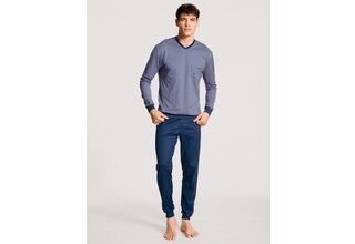 Calida Men Pyjamas  42763 Pottery Blue S