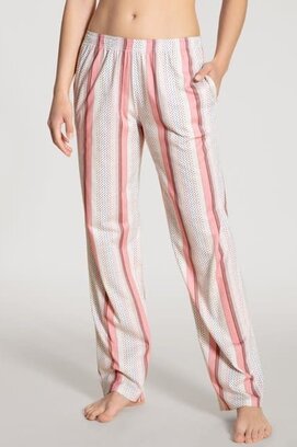 Calida Pantalon de pyjama long pour femmes 29353 Star White (48/50) L