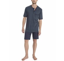 Pyjama court pour homme Calida 41168 Bleu Espace L