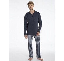 Pyjama Homme Calida 44562 Bleu Espace S