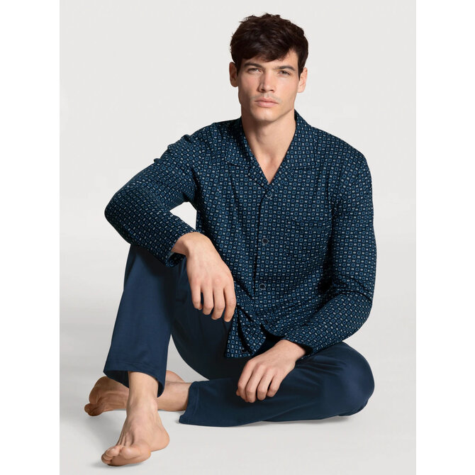 Calida Herenpyjama  lang 41685 Parisian XXL