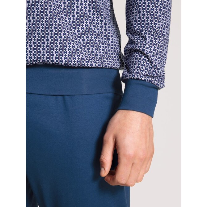 Calida Men Pyjamas  42763 Pottery Blue M