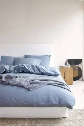 Housse de couette Marc O'Polo Senja bleu 260x220