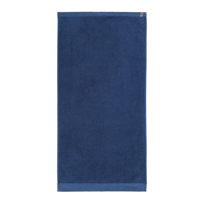 Essenza Connect Organic Uni Serviette Bleu 60x110