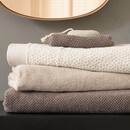 Essenza Essenza Connect Organic Uni Serviette Invité Naturel 30x50