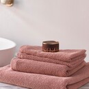 Essenza Essenza Connect Organic Uni Serviette Invité Rose 30x50