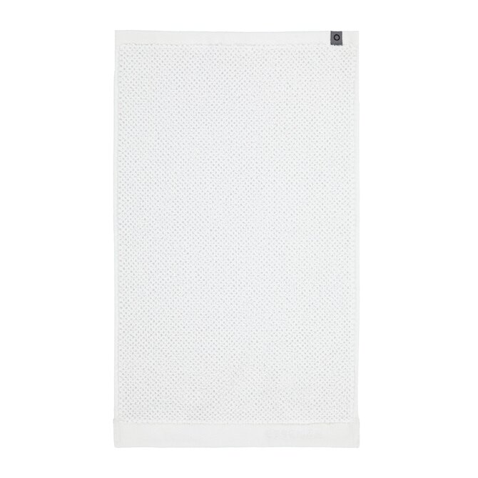 Essenza Connect Organic Uni Serviette Invité Blanc 30x50