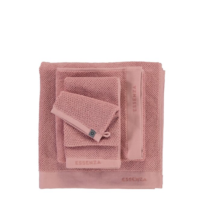 Essenza Connect Organic Uni Handdoek Rose 60x110 Essenza Connect Organic Uni Handdoek Rose 60x110