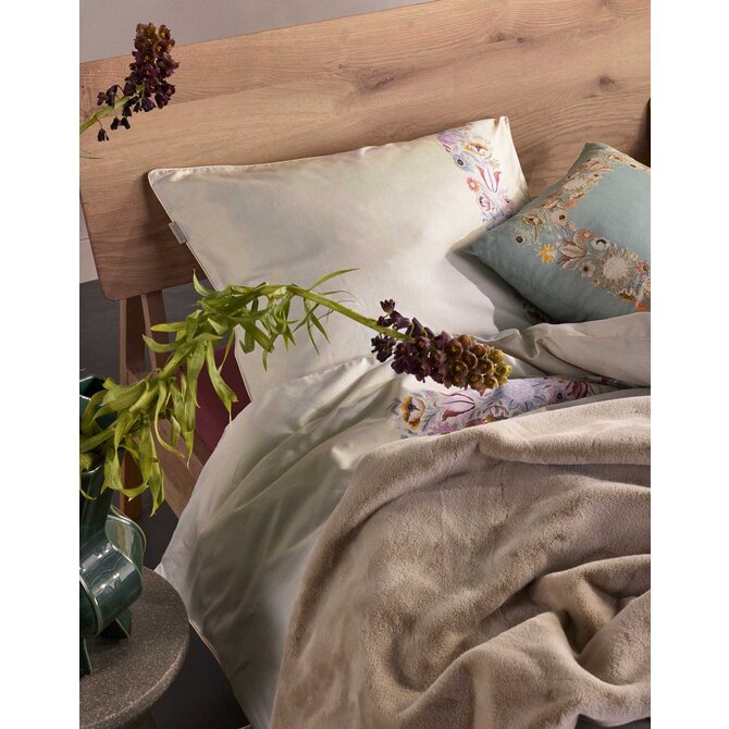 Essenza Veroniq Taie d'oreiller Vanille 60x70 Essenza Veroniq Taie d'oreiller Vanille 60x70