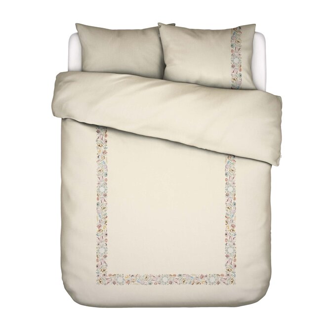Essenza Veroniq Taie d'oreiller Vanille 60x70 Essenza Veroniq Taie d'oreiller Vanille 60x70
