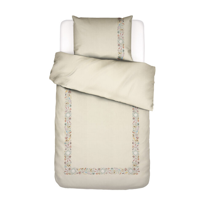 Essenza Veroniq Taie d'oreiller Vanille 60x70 Essenza Veroniq Taie d'oreiller Vanille 60x70