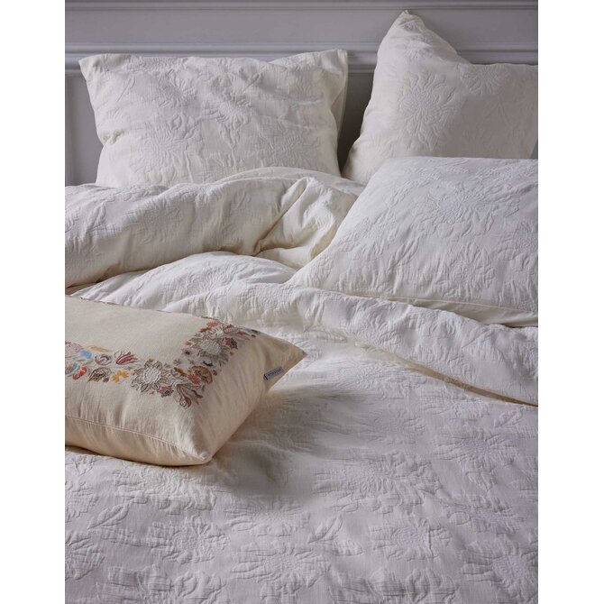 Essenza Philippine Taie d'oreiller Vanille 60x70 Essenza Philippine Taie d'oreiller Vanille 60x70