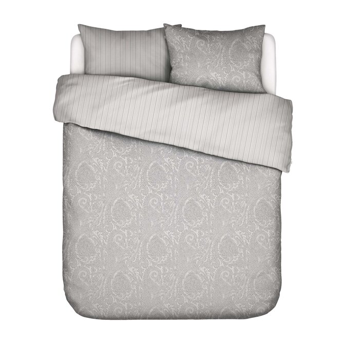 Essenza Fabrice Taie d'oreiller Cloud grey 60x70 Essenza Fabrice Taie d'oreiller Cloud grey 60x70